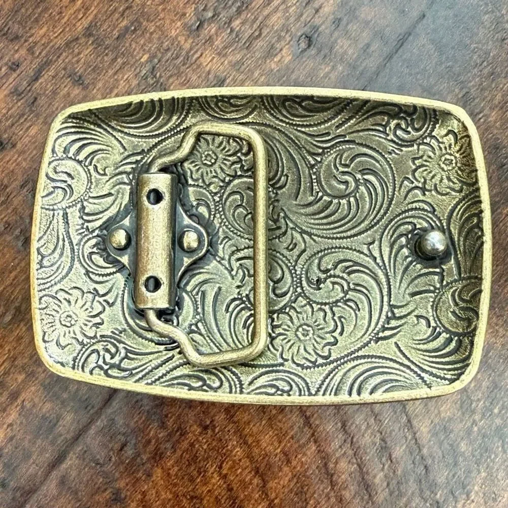 N/A western engraved